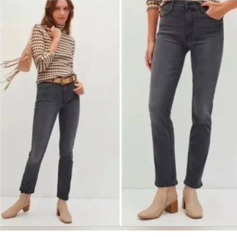 Mother Mid Rise Dazzler Ankle jean